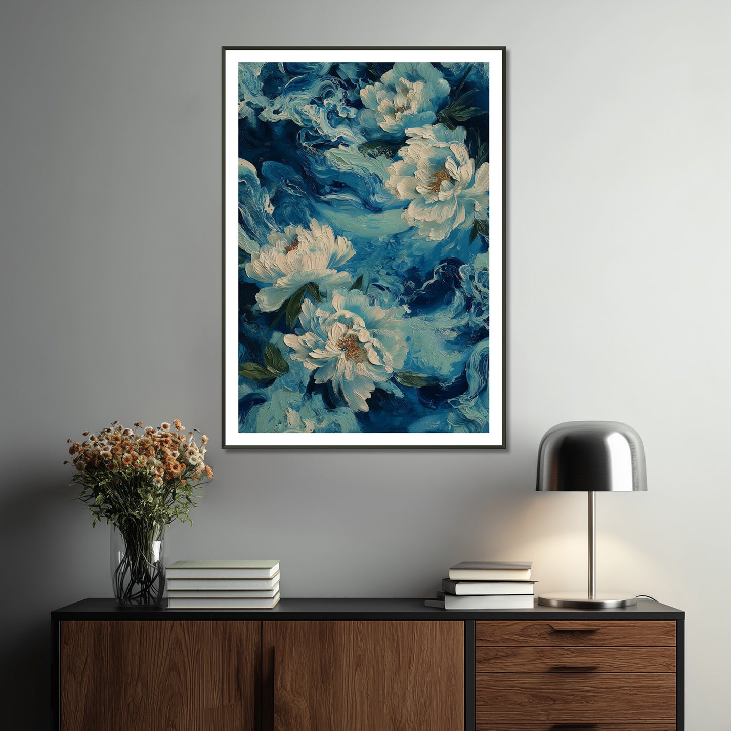 MYSTBIT ART | Tides of Bloom Art Print Wall Art