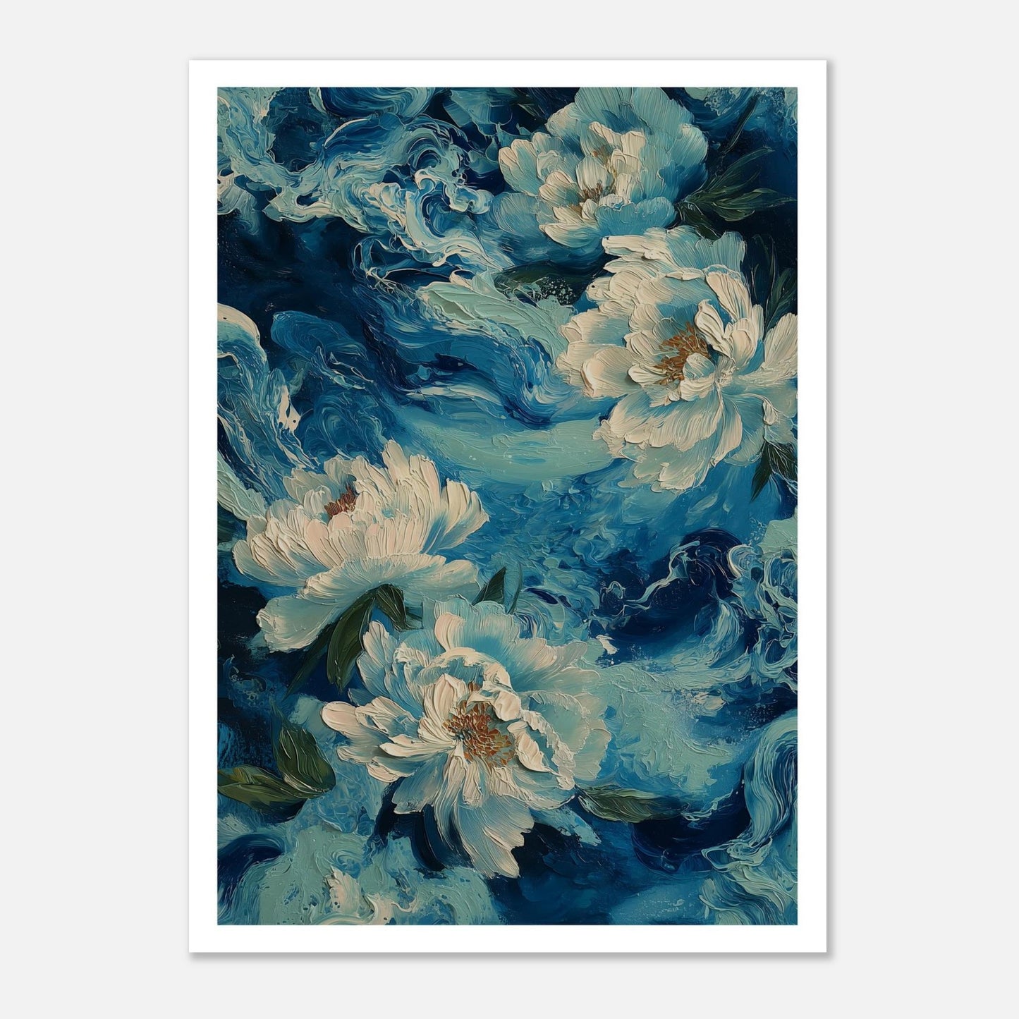 MYSTBIT ART | Tides of Bloom Art Print Wall Art