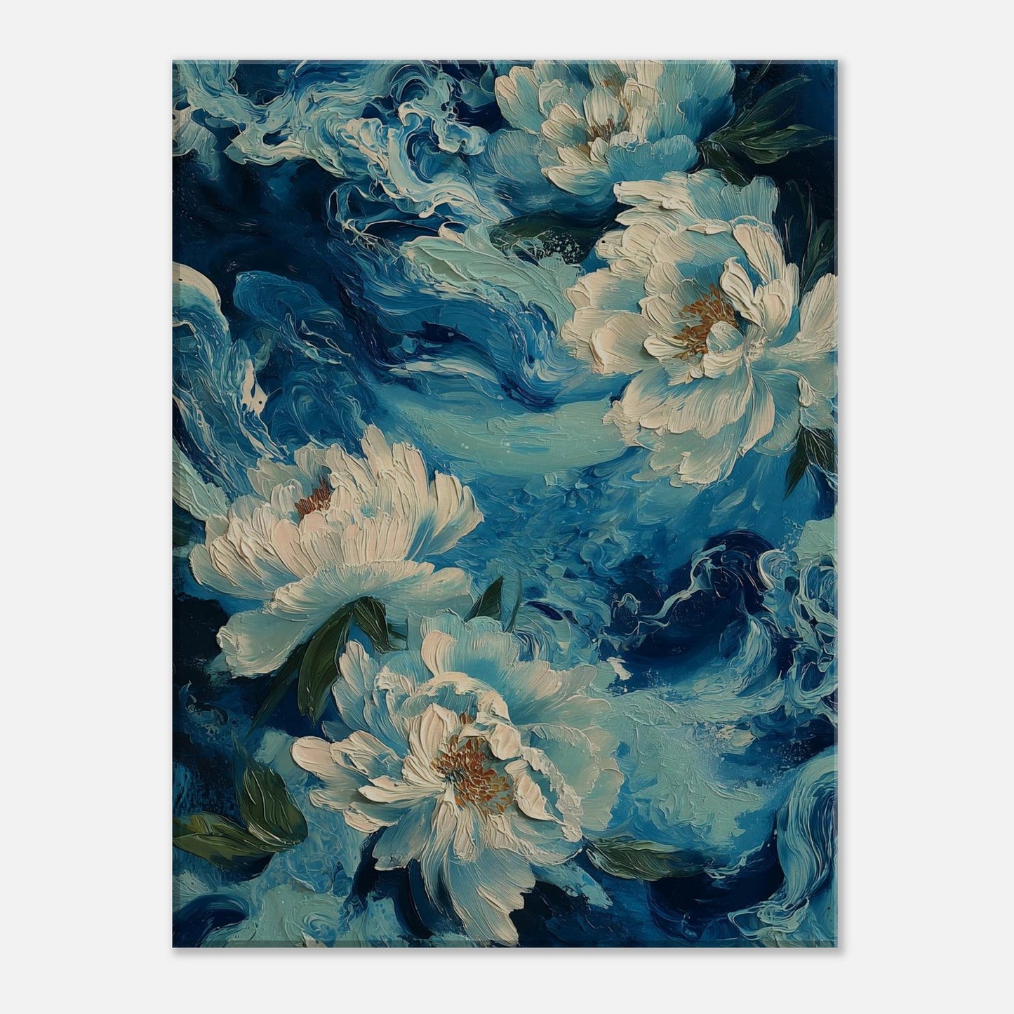 MYSTBIT ART | Tides of Bloom Canvas Print Wall Art