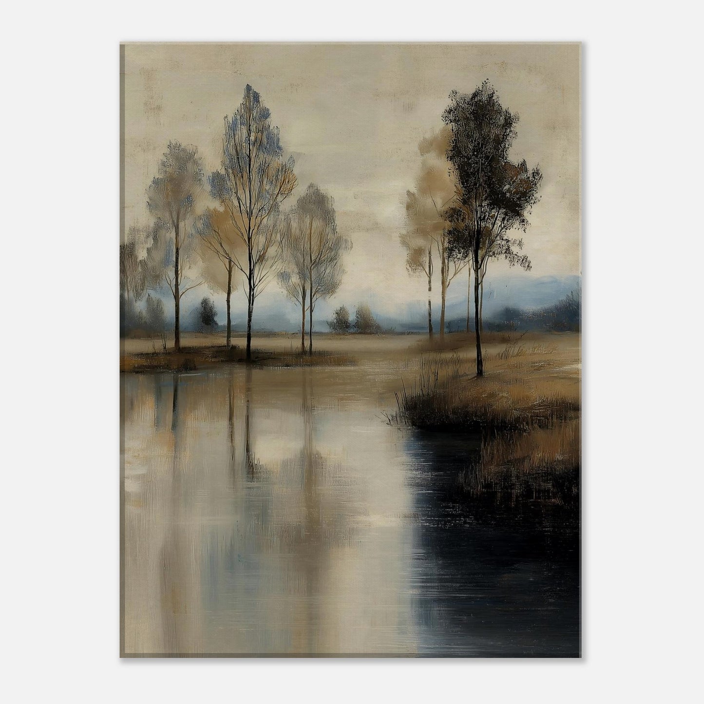 MYSTBIT ART | Timeless Reflection Canvas Print Wall Art
