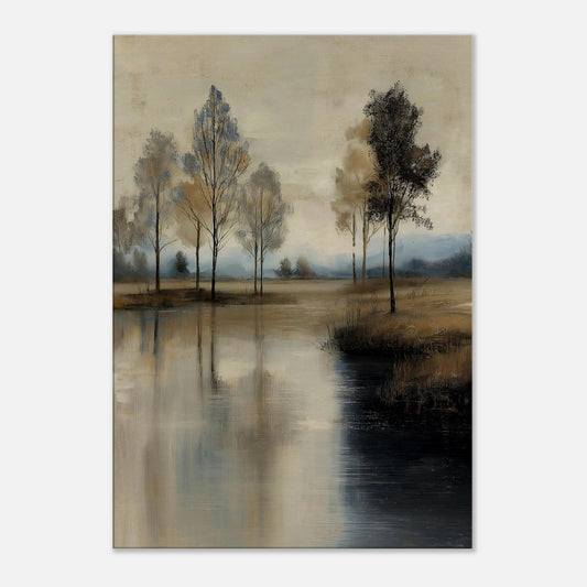 MYSTBIT ART | Timeless Reflection Canvas Print Wall Art