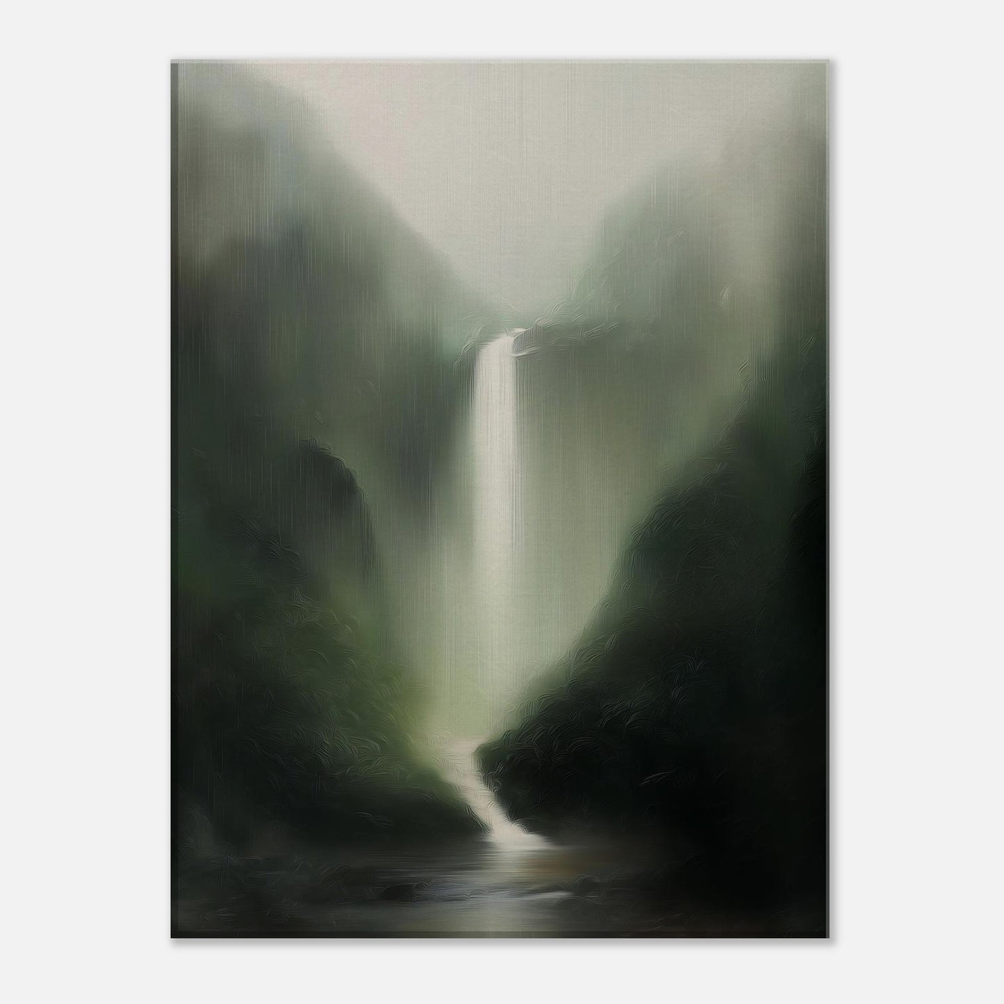 MYSTBIT ART | Timeless Stream Canvas Print Wall Art