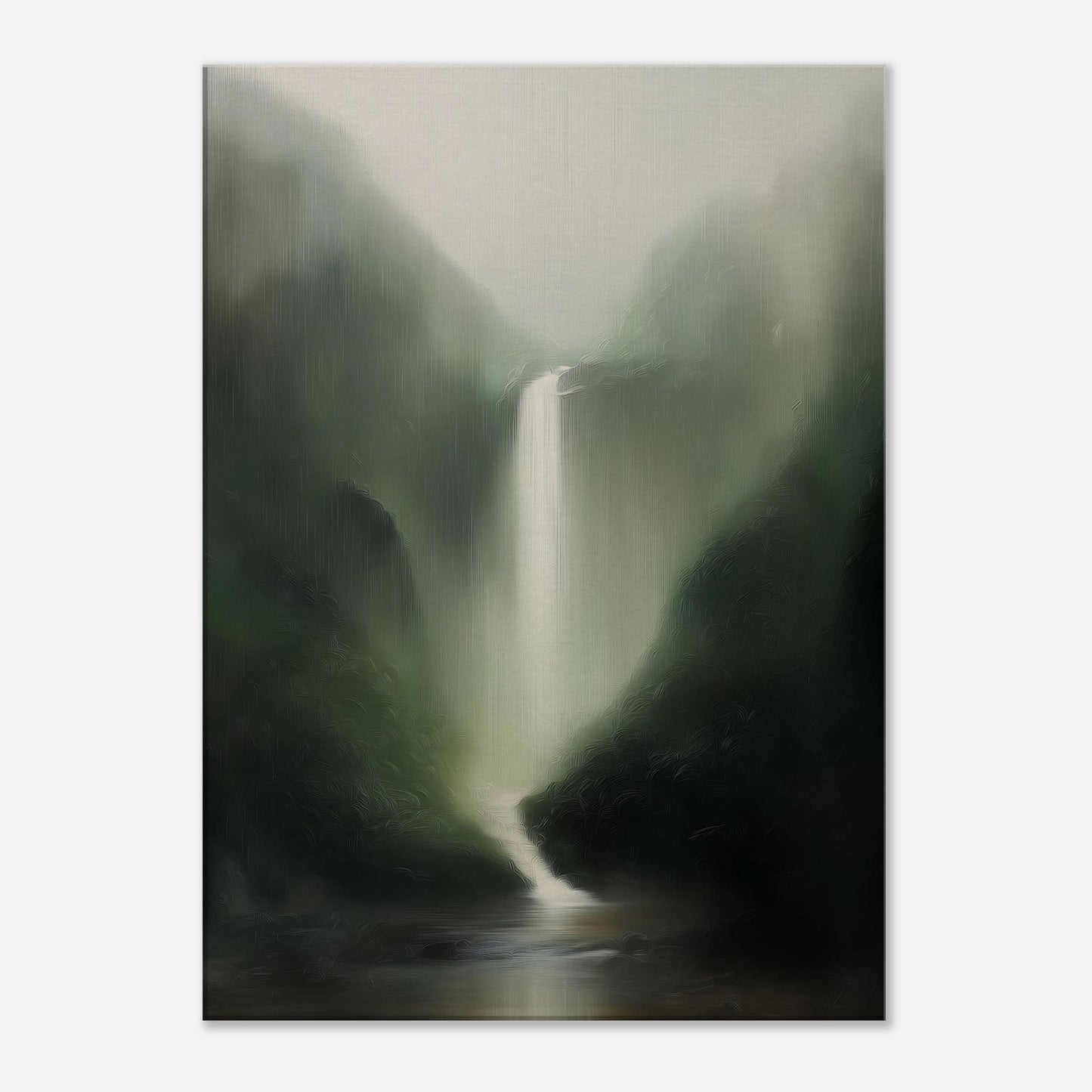 MYSTBIT ART | Timeless Stream Canvas Print Wall Art
