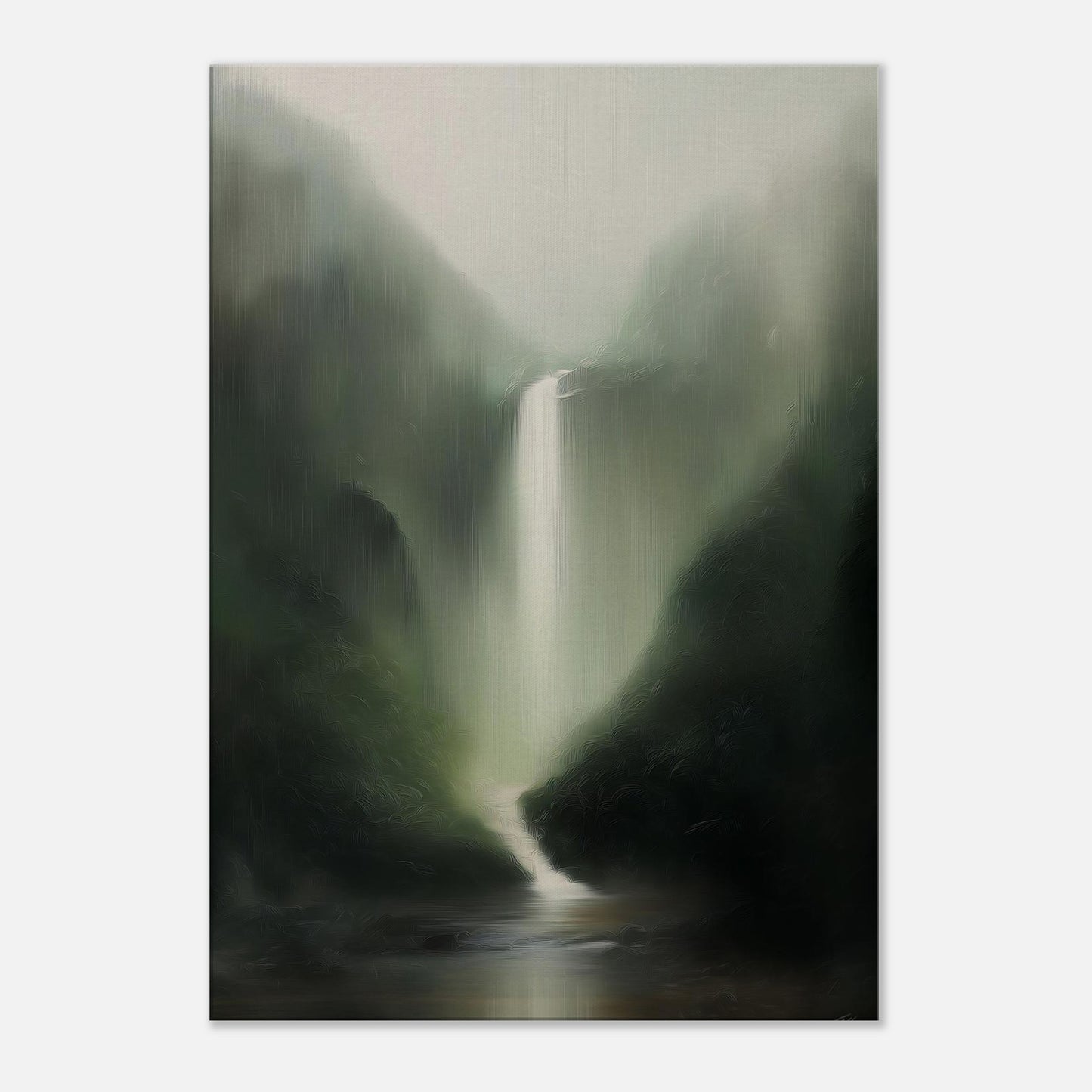 MYSTBIT ART | Timeless Stream Canvas Print Wall Art