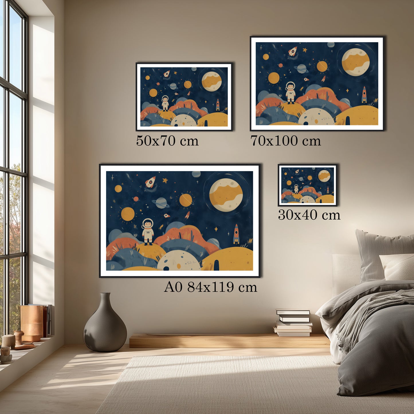 MYSTBIT ART | Tiny Voyager Art Print Wall Art