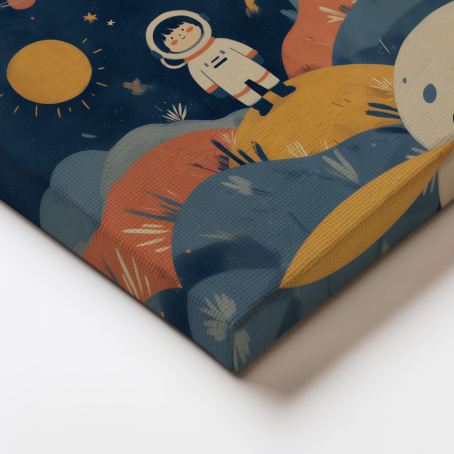 MYSTBIT ART | Tiny Voyager Canvas Print Wall Art