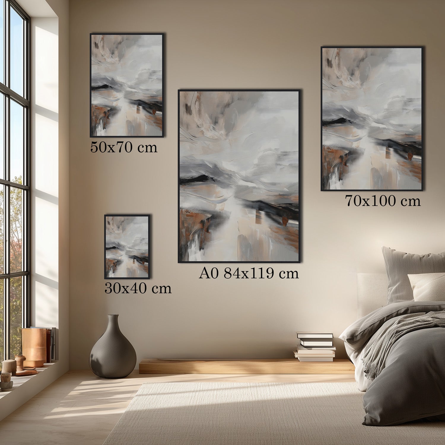 MYSTBIT ART | Veiled Erosion Art Print Wall Art