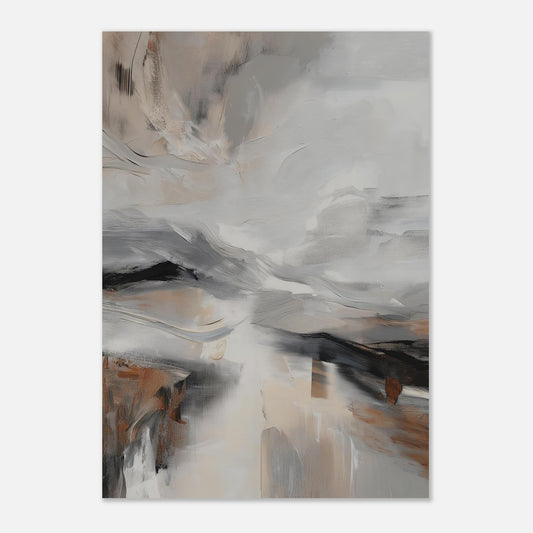 MYSTBIT ART | Veiled Erosion Art Print Wall Art