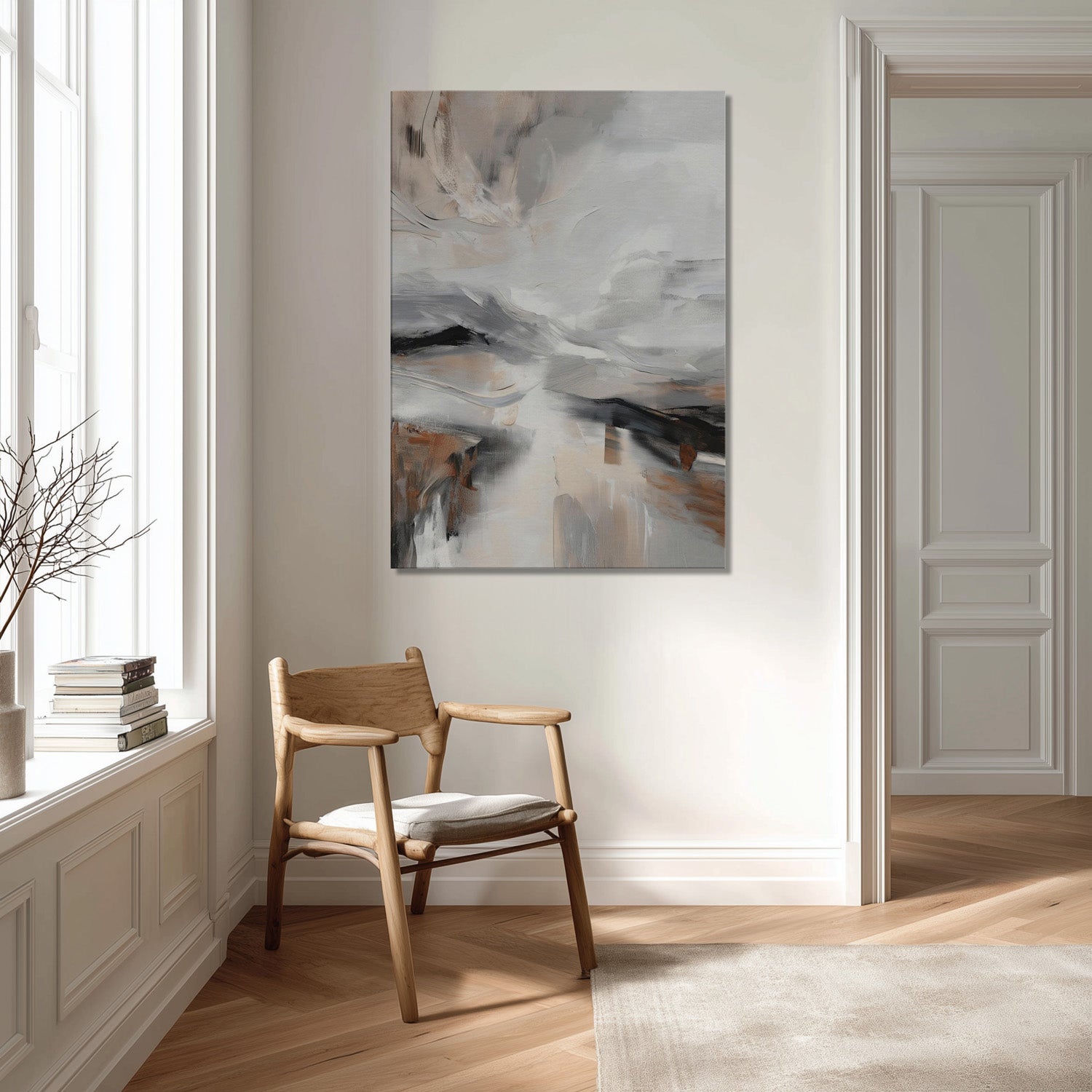 MYSTBIT ART | Veiled Erosion Canvas Print Wall Art