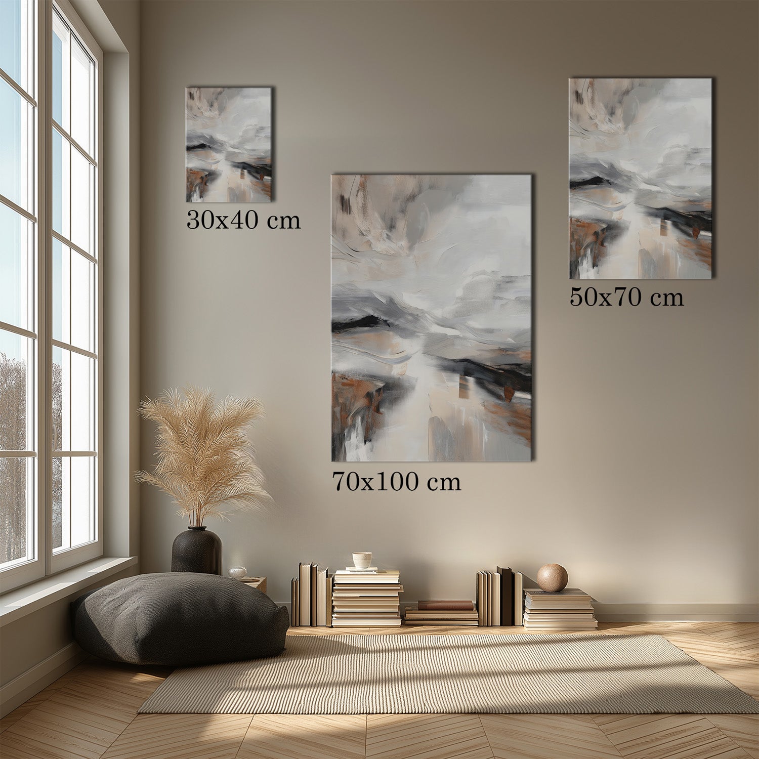 MYSTBIT ART | Veiled Erosion Canvas Print Wall Art