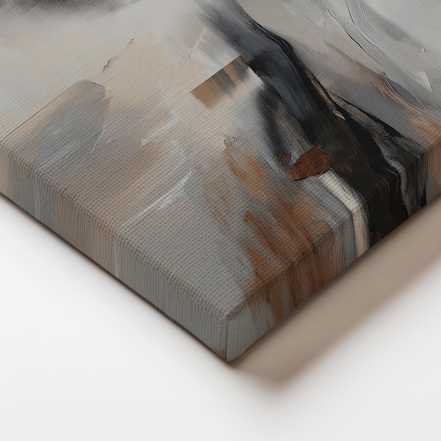 MYSTBIT ART | Veiled Erosion Canvas Print Wall Art