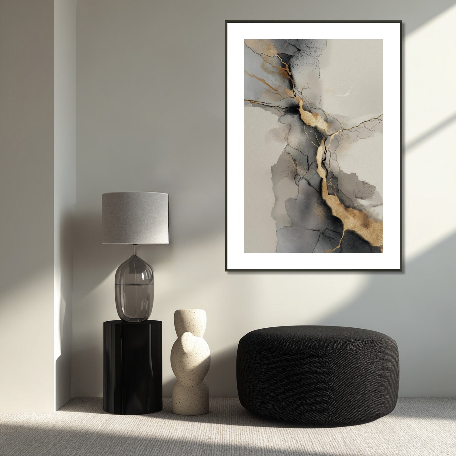 MYSTBIT ART | Veins of Gold Art Print Wall Art