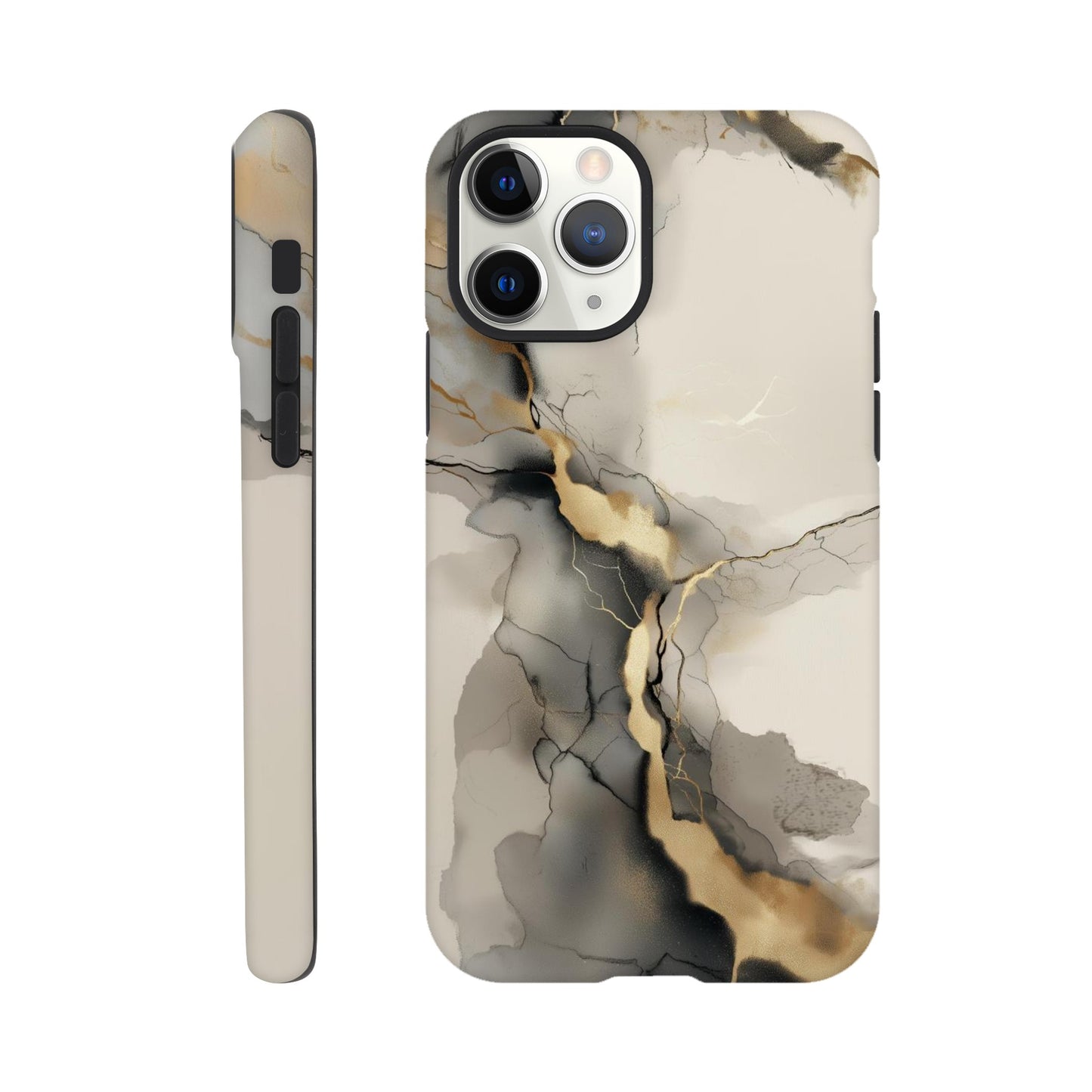 MYSTBIT ART | Veins of Gold iPhone Case-MYSTBIT ART