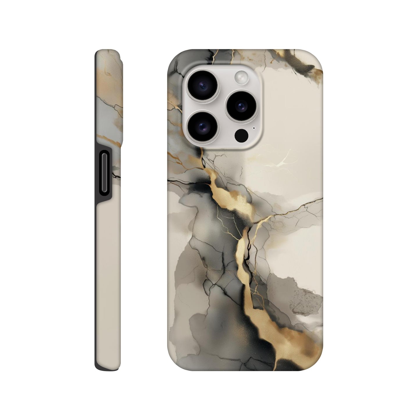 MYSTBIT ART | Veins of Gold iPhone Case-MYSTBIT ART