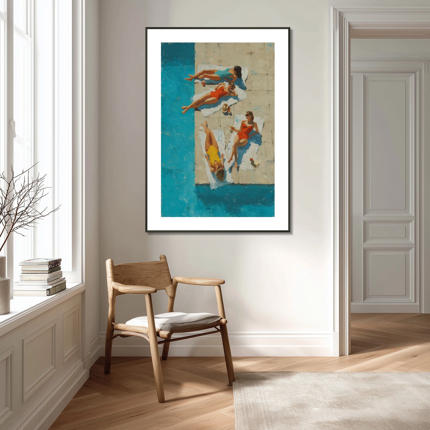 MYSTBIT ART | Vintage Pool Trio Art Print Wall Art