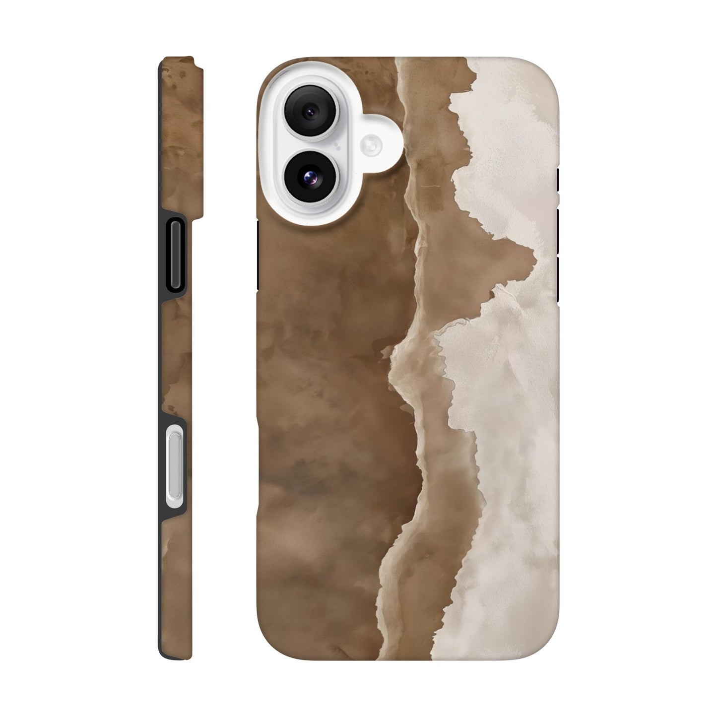 MYSTBIT ART | Waves & Sand iPhone Case-MYSTBIT ART