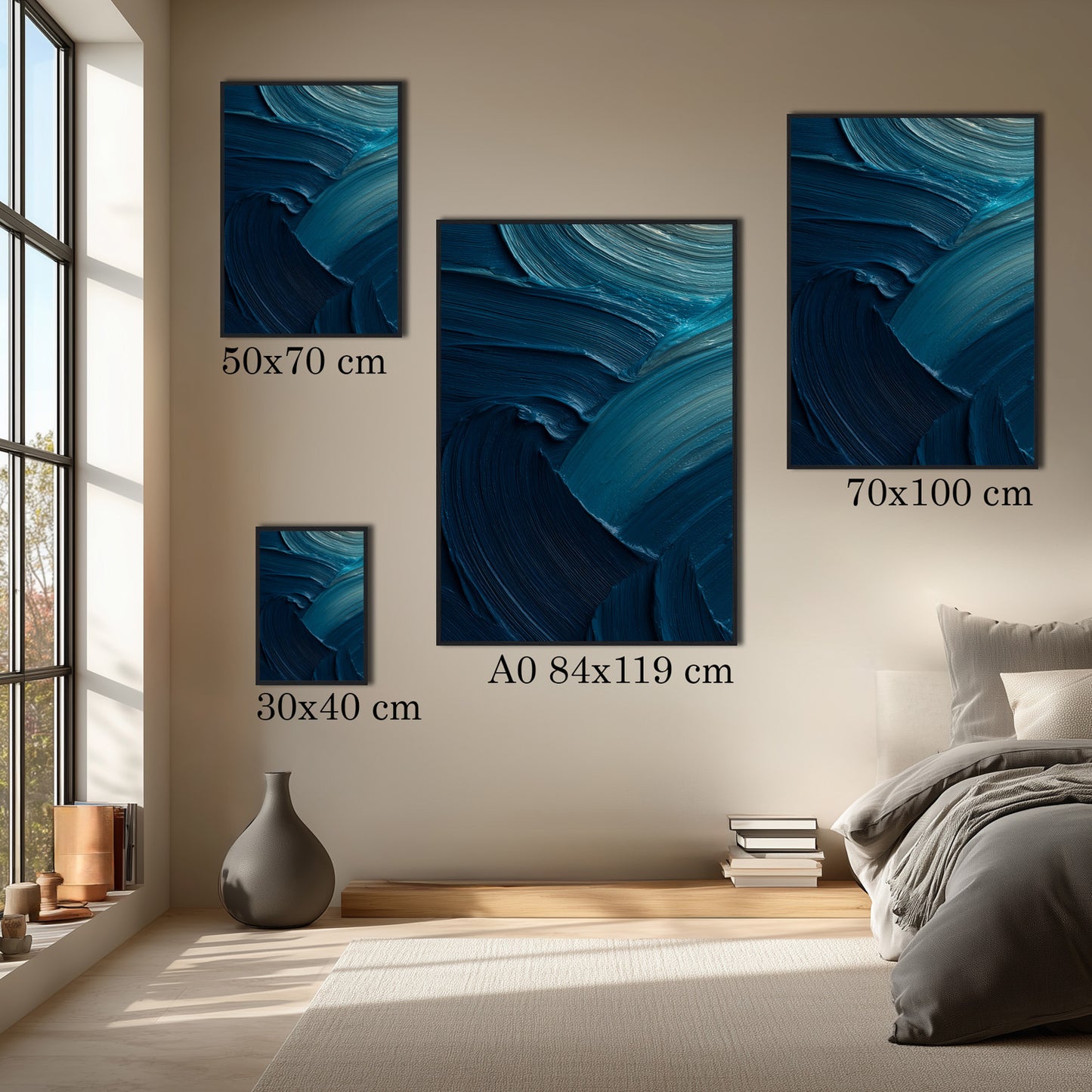 MYSTBIT ART | Waves of Earth Art Print Wall Art