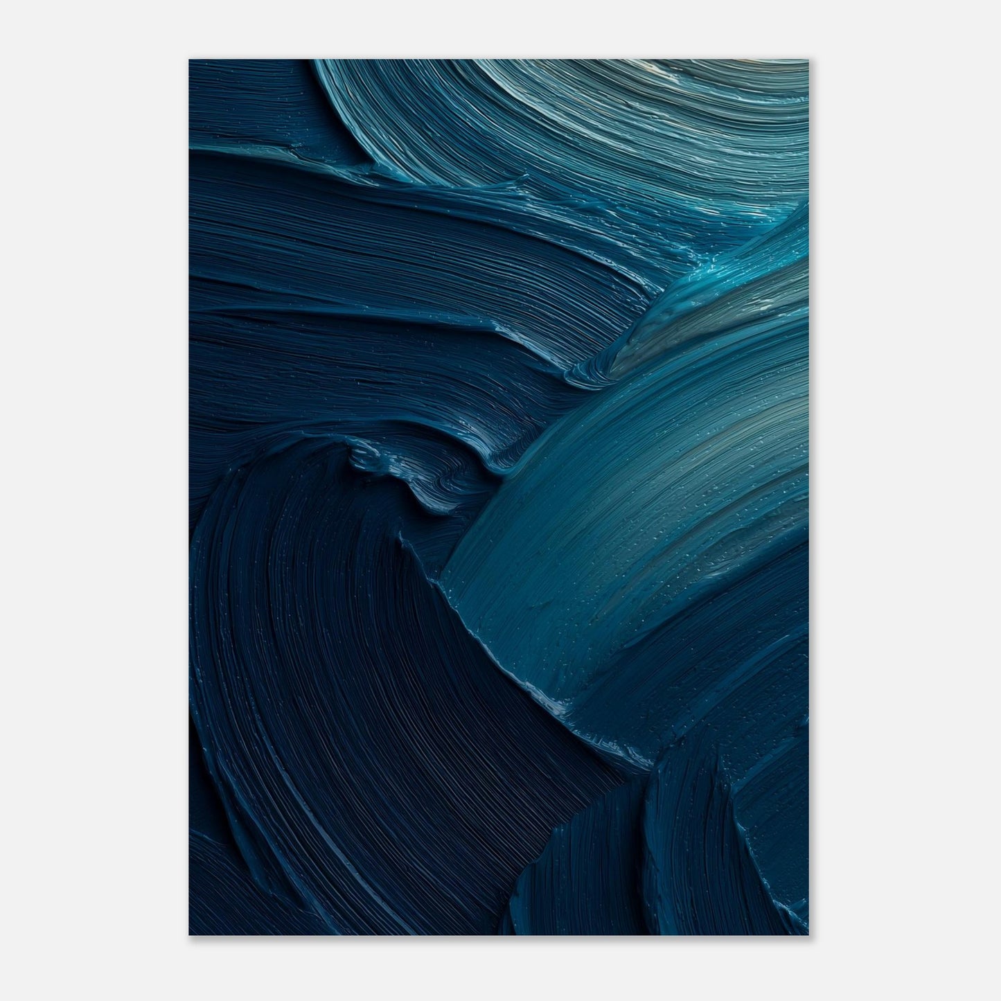 MYSTBIT ART | Waves of Earth Art Print Wall Art