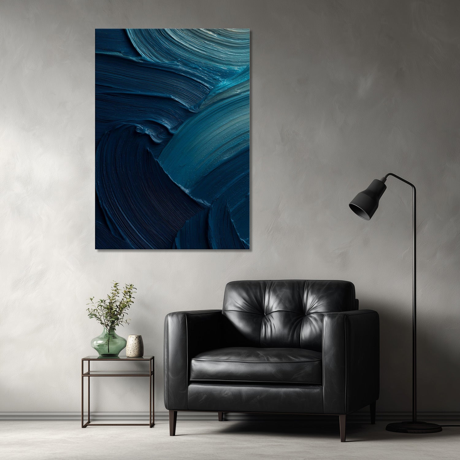 MYSTBIT ART | Waves of Earth Canvas Print Wall Art