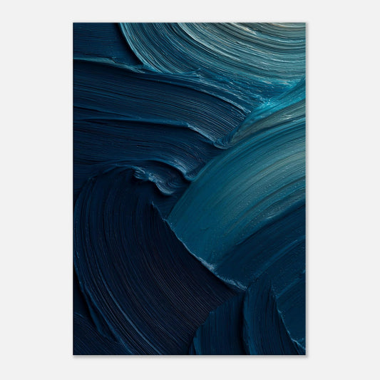 MYSTBIT ART | Waves of Earth Canvas Print Wall Art