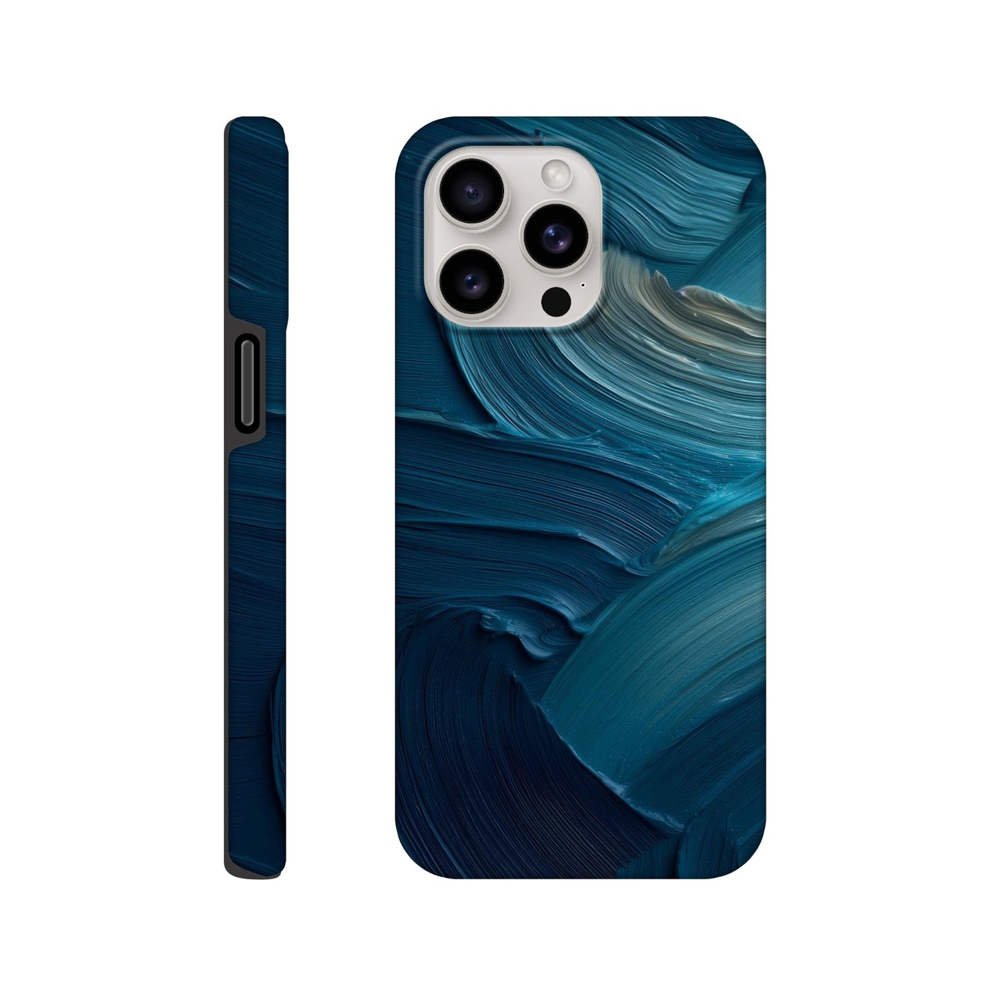 MYSTBIT ART | Waves of Earth iPhone Case-MYSTBIT ART