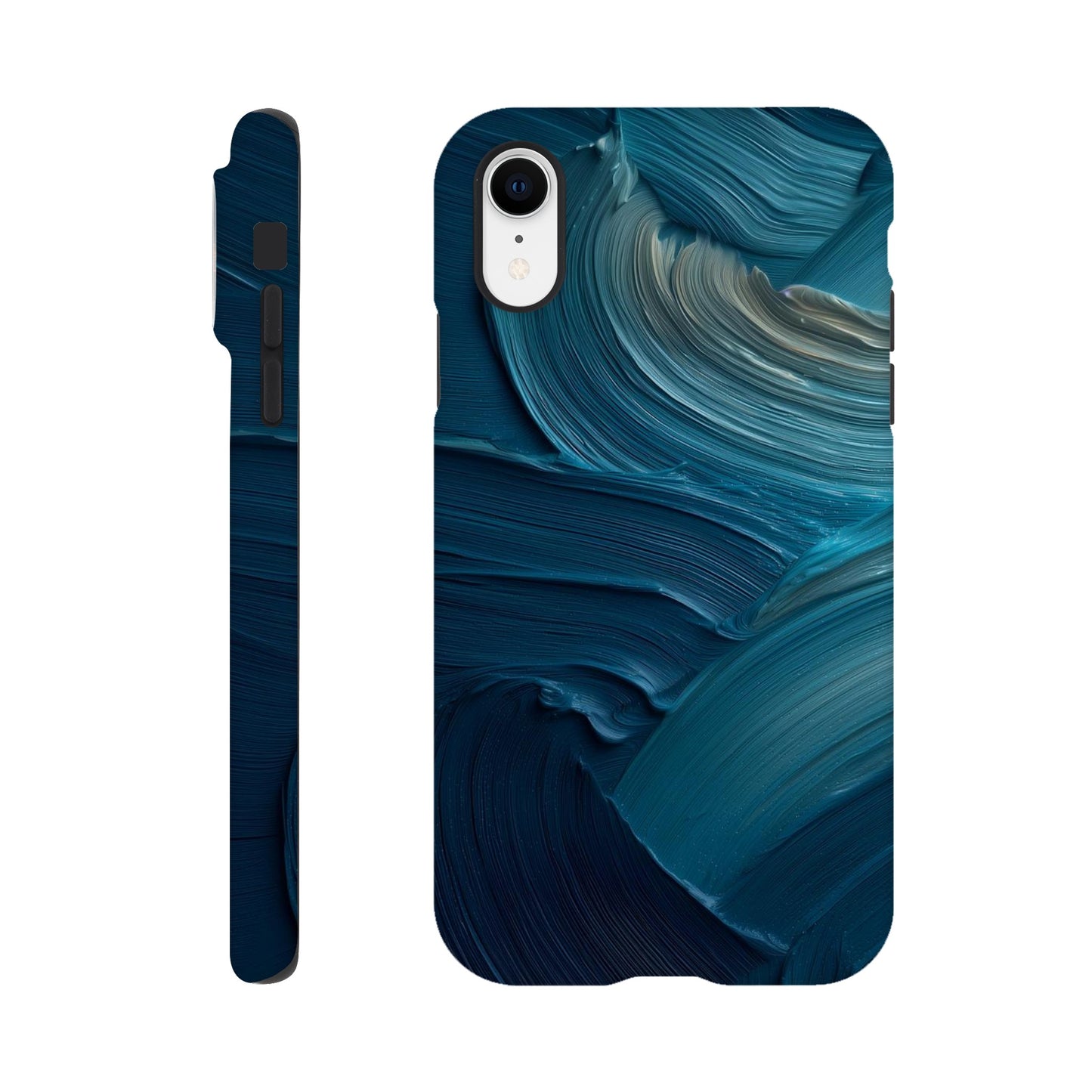MYSTBIT ART | Waves of Earth iPhone Case-MYSTBIT ART