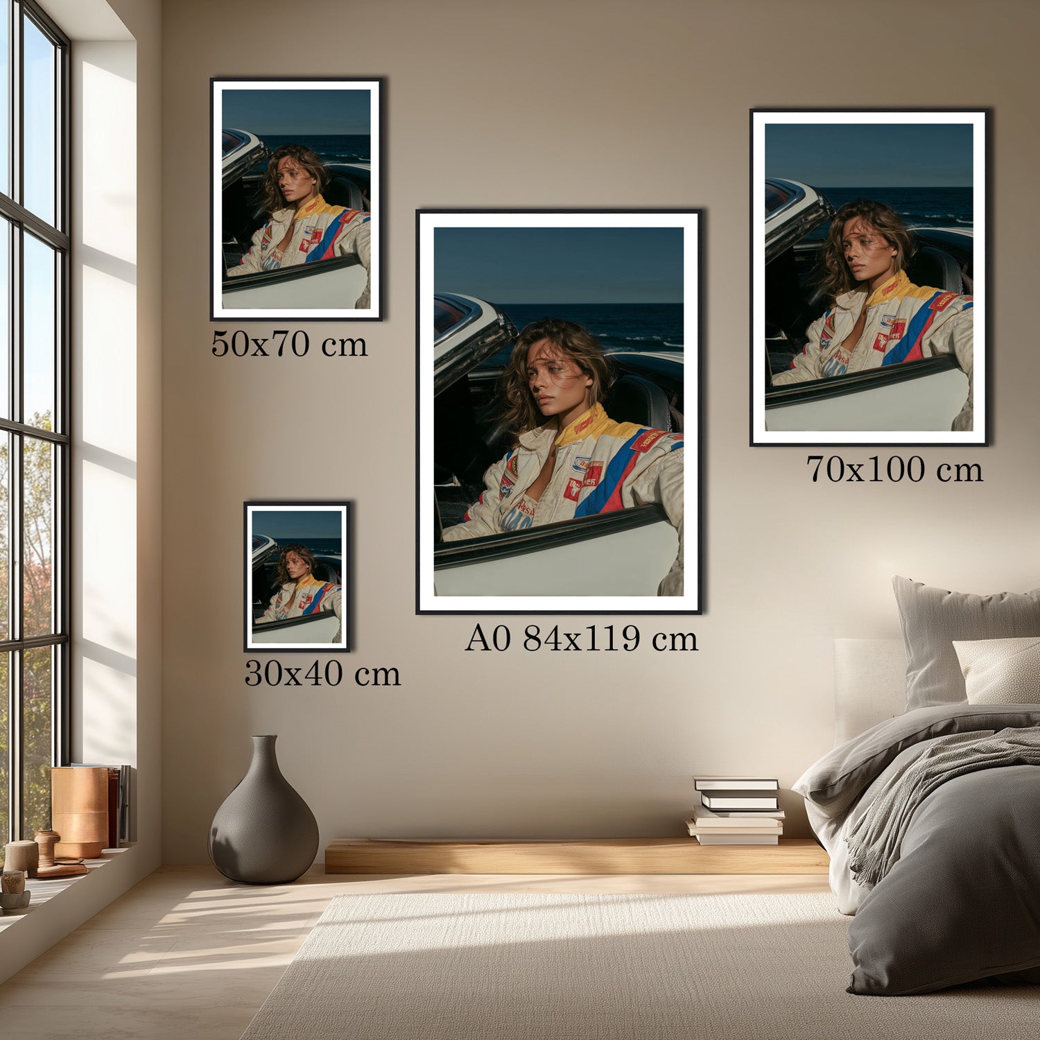 MYSTBIT ART | West Coast Drive Art Print Wall Art