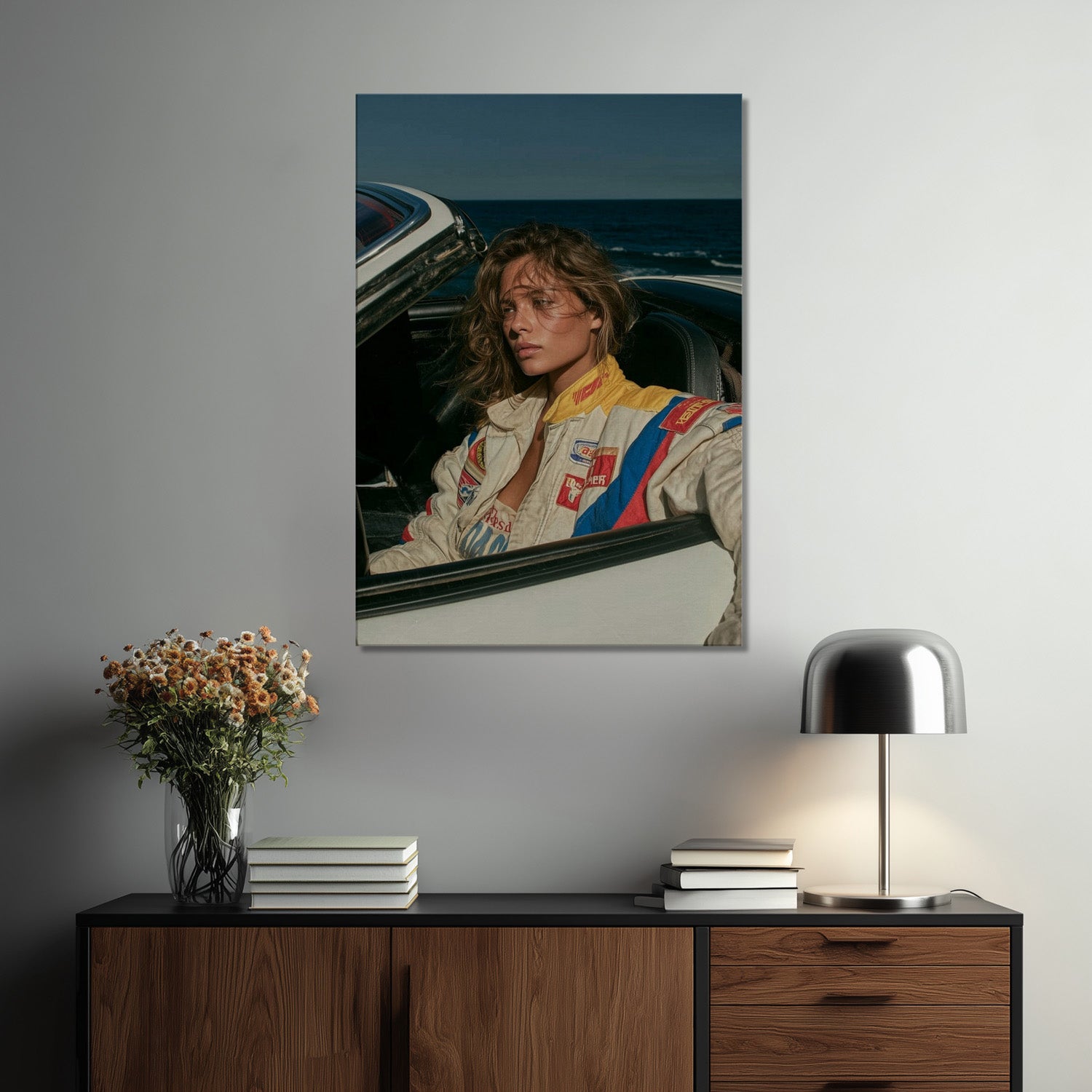MYSTBIT ART | West Coast Drive Canvas Print Wall Art