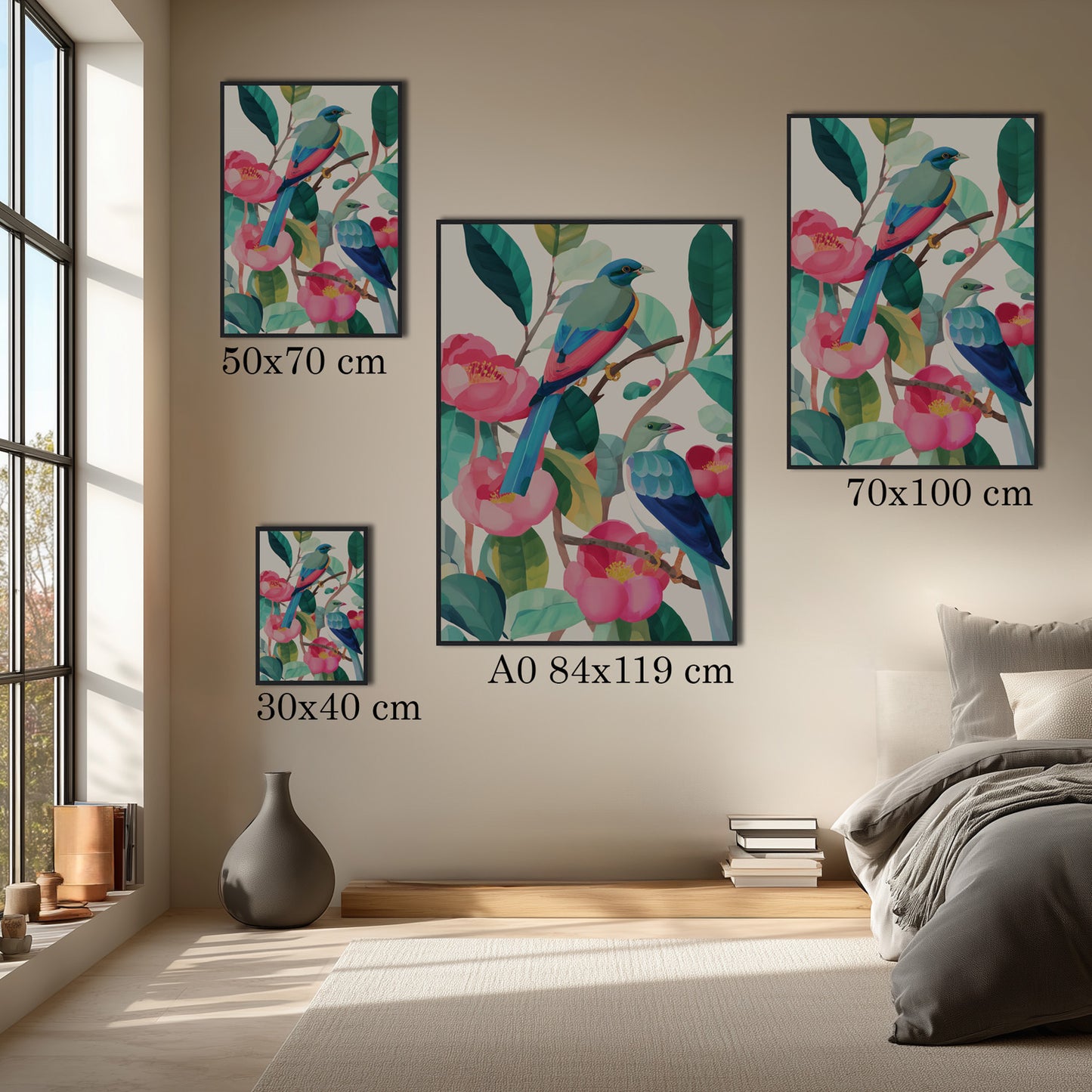 MYSTBIT ART | Wings & Nature Art Print Wall Art