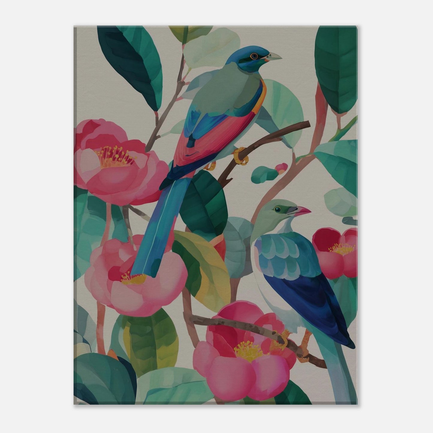 MYSTBIT ART | Wings & Nature Canvas Print Wall Art