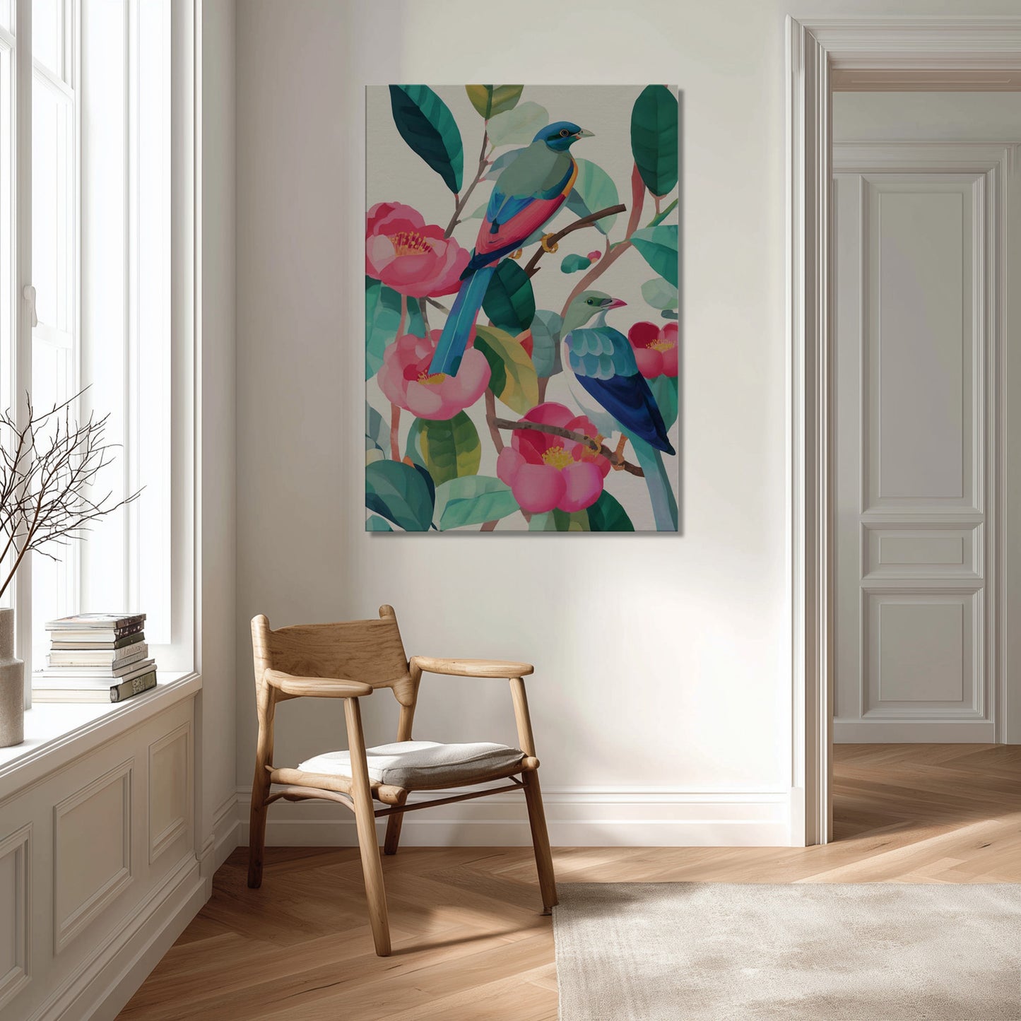 MYSTBIT ART | Wings & Nature Canvas Print Wall Art