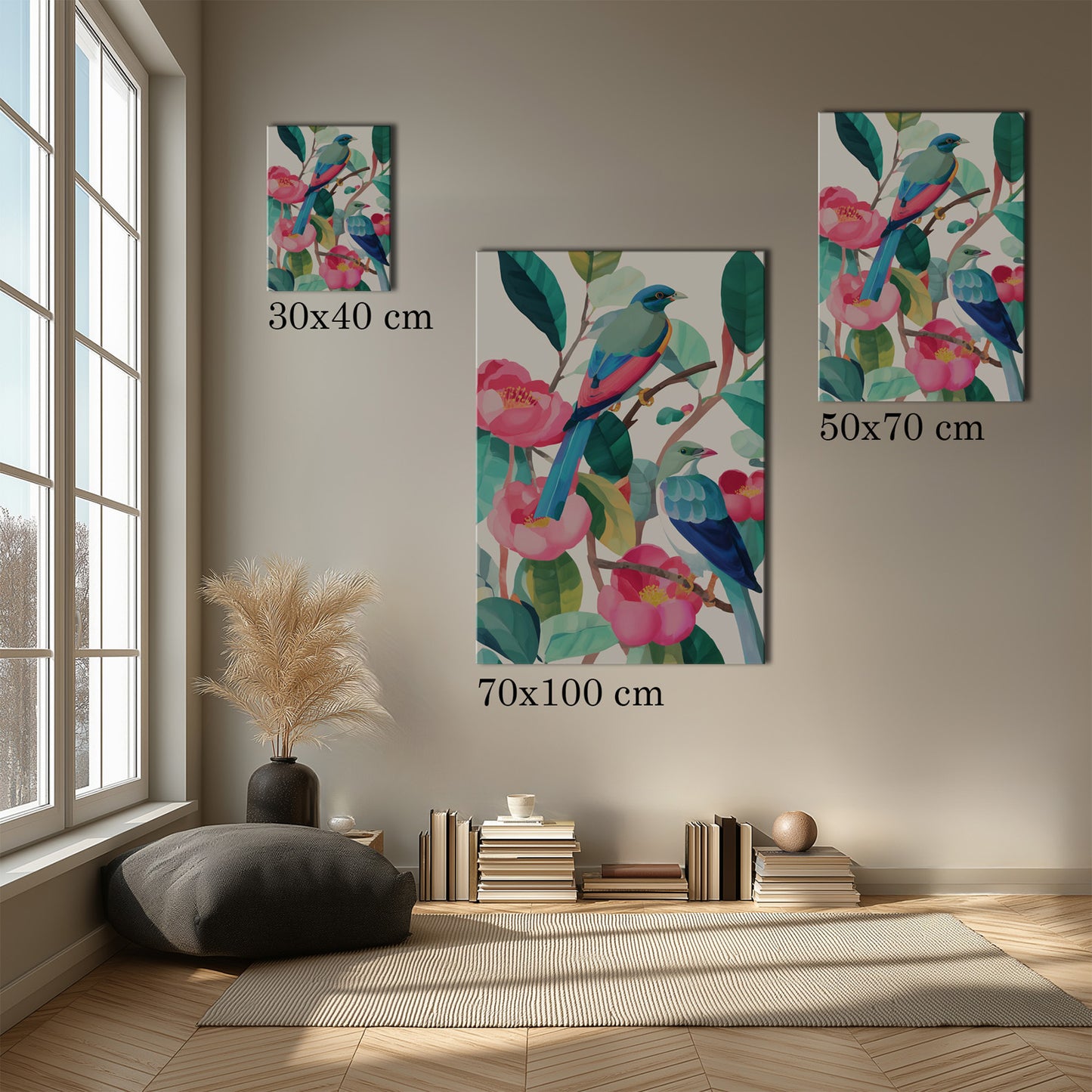 MYSTBIT ART | Wings & Nature Canvas Print Wall Art