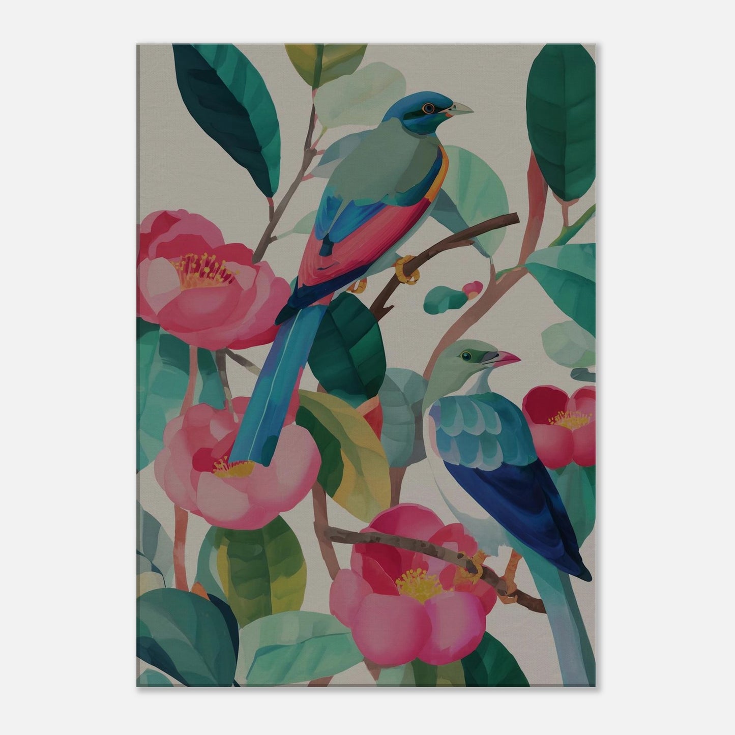 MYSTBIT ART | Wings & Nature Canvas Print Wall Art