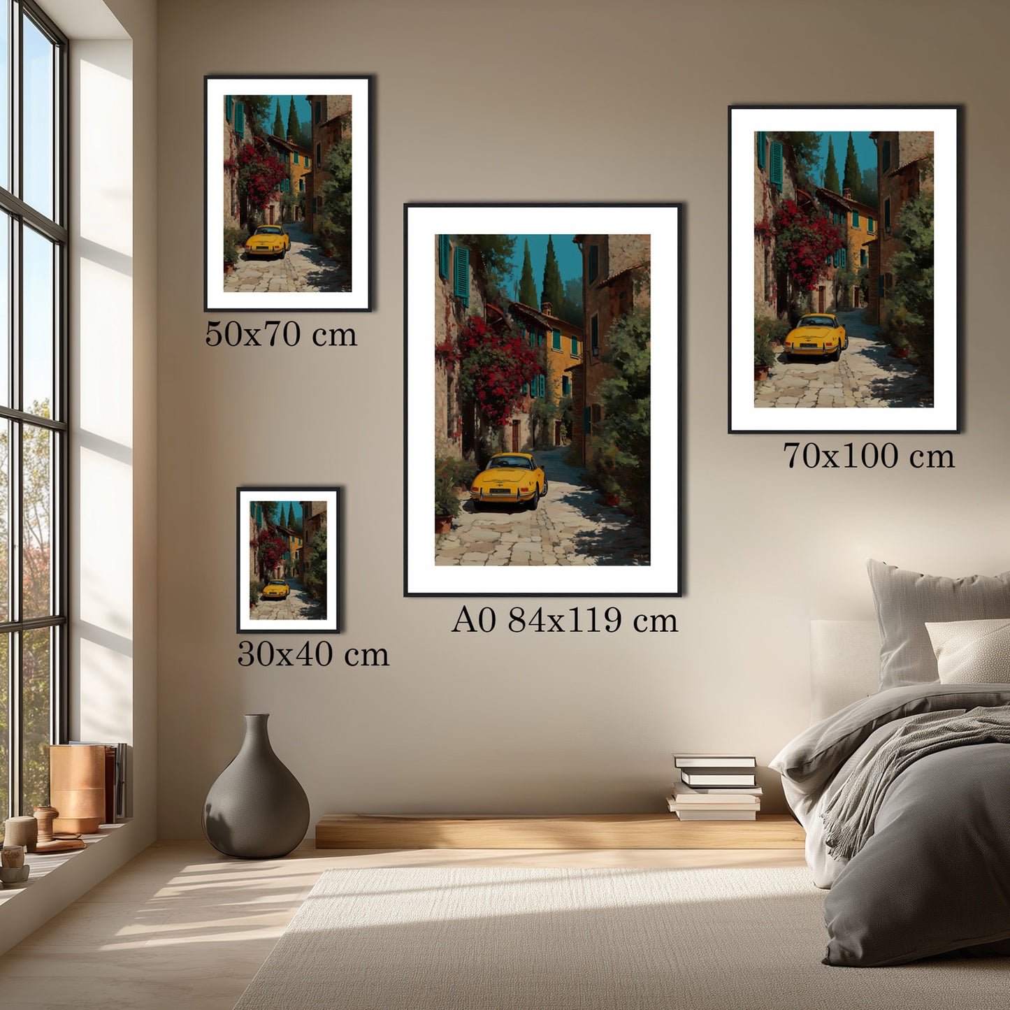 MYSTBIT ART | Yellow Reverie Art Print Wall Art