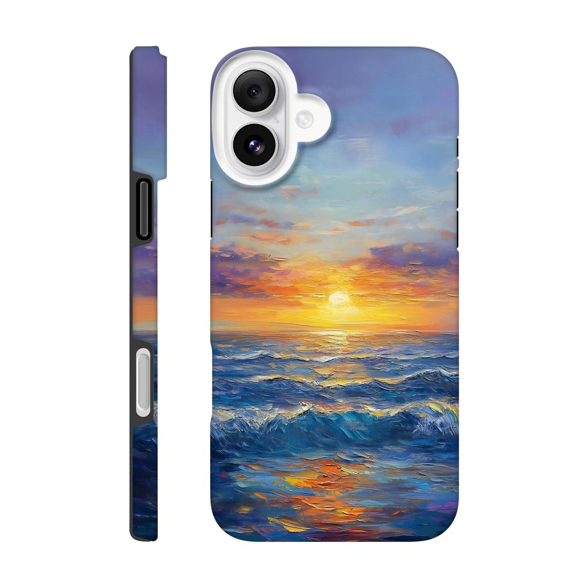 Ocean Horizon Glow | iPhone Case-MystBit Store