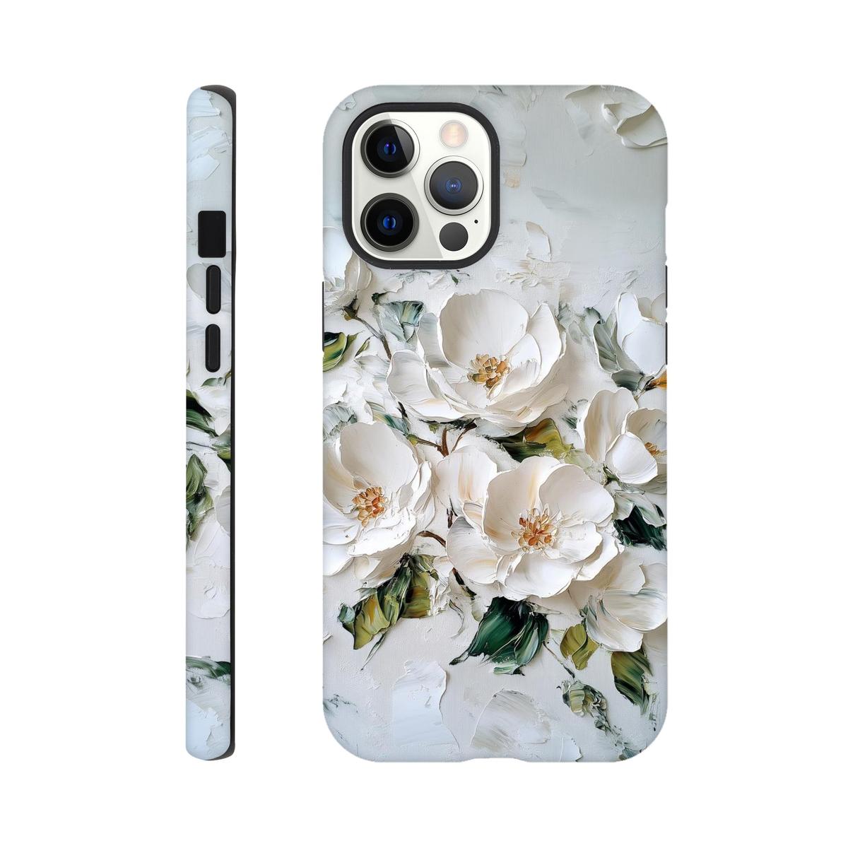 Blooming White | iPhone Case-MystBit Store