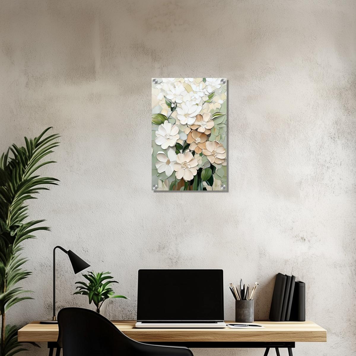 Garden Harmony | Acrylic Glass-MystBit Store