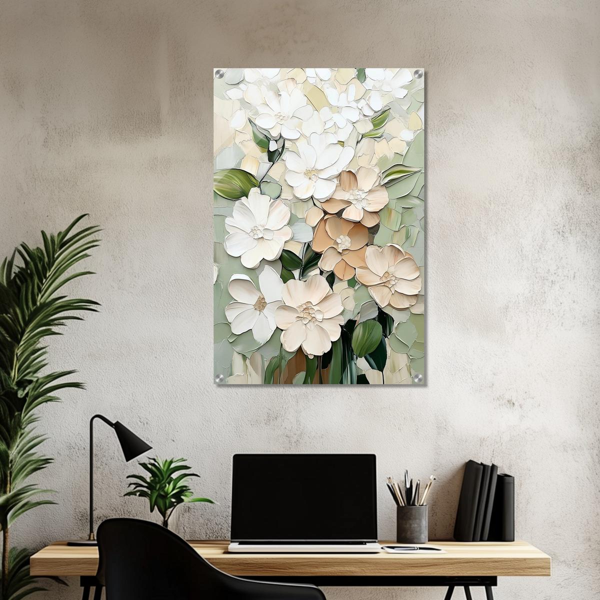 Garden Harmony | Acrylic Glass-MystBit Store