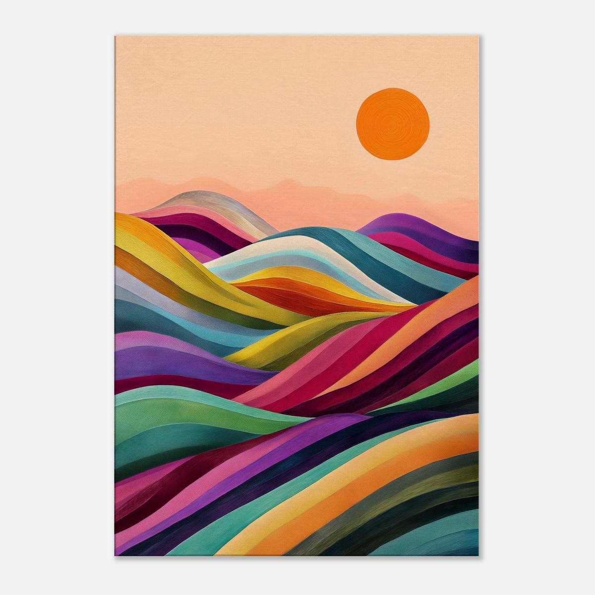 Valleys in Bloom | Canvas-MystBit Store