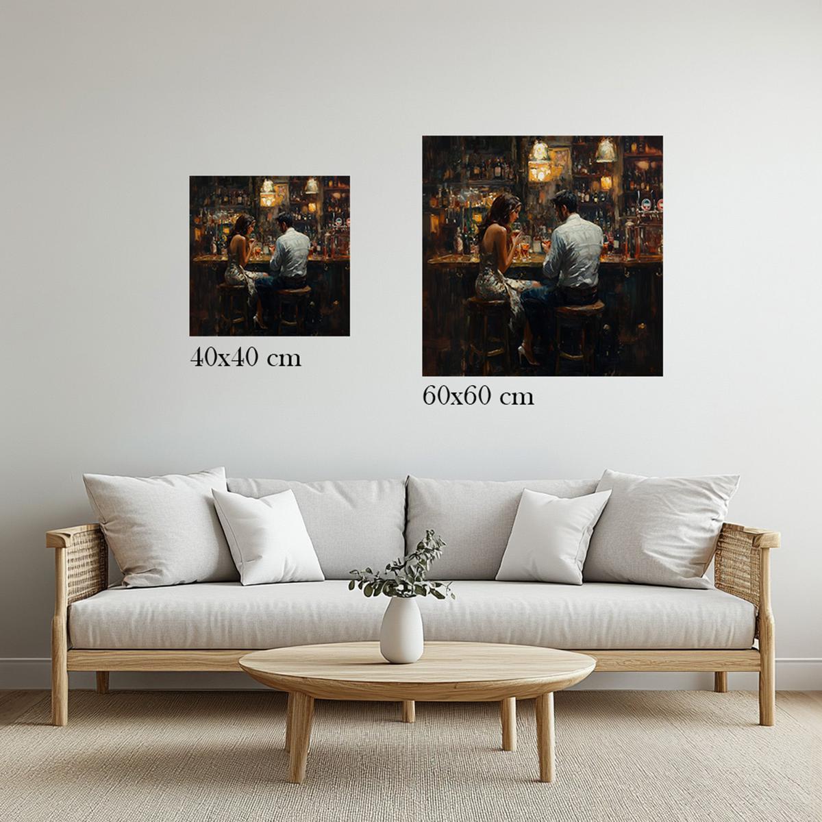 Whispers Over Wine | Acrylic Glass-MystBit Store