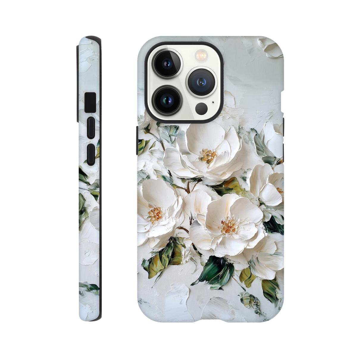 Blooming White | iPhone Case-MystBit Store