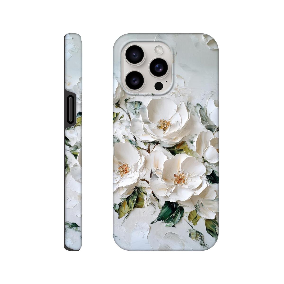 Blooming White | iPhone Case-MystBit Store