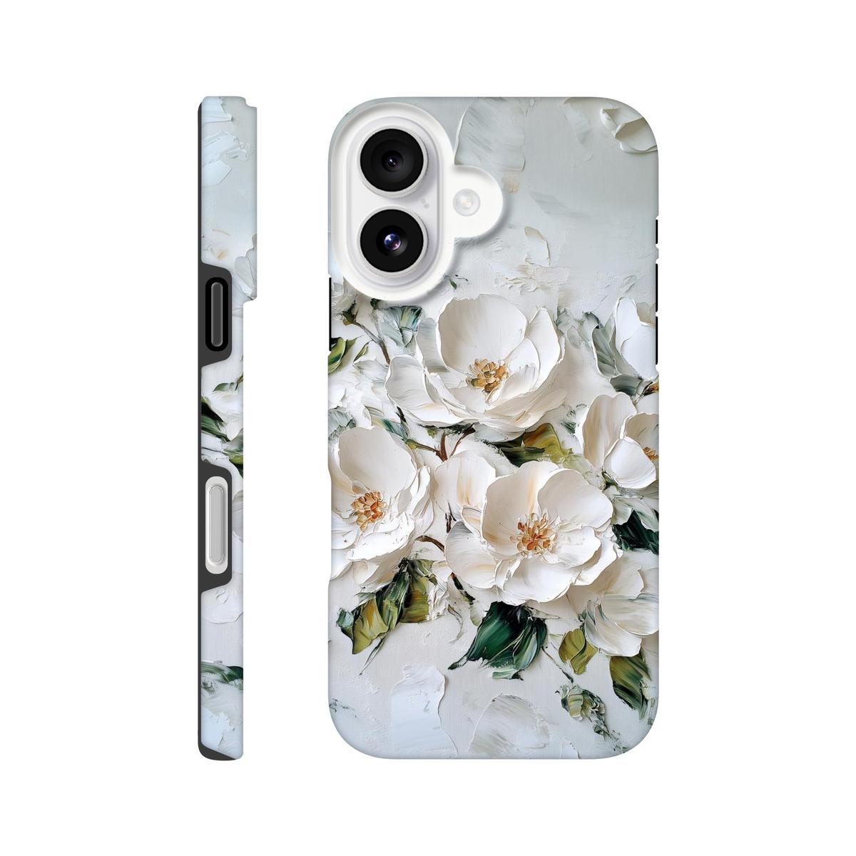 Blooming White | iPhone Case-MystBit Store