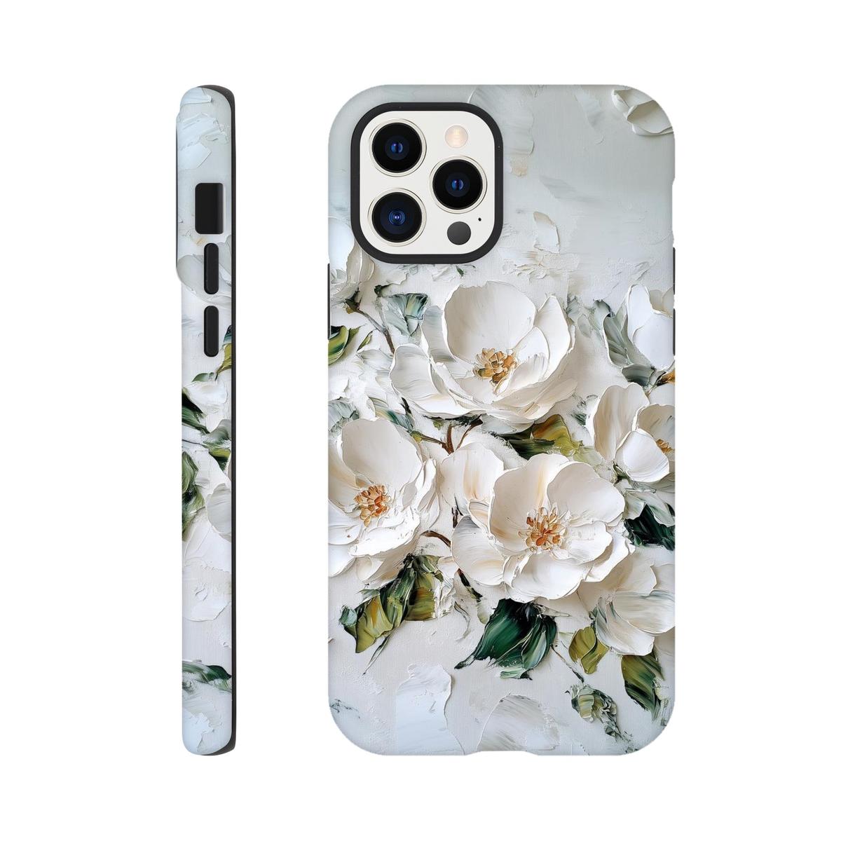 Blooming White | iPhone Case-MystBit Store
