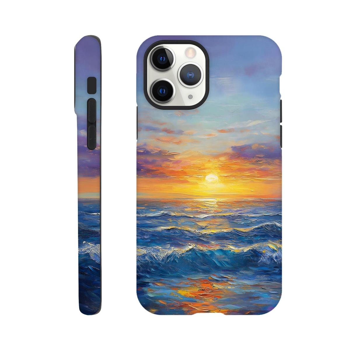 Ocean Horizon Glow | iPhone Case-MystBit Store