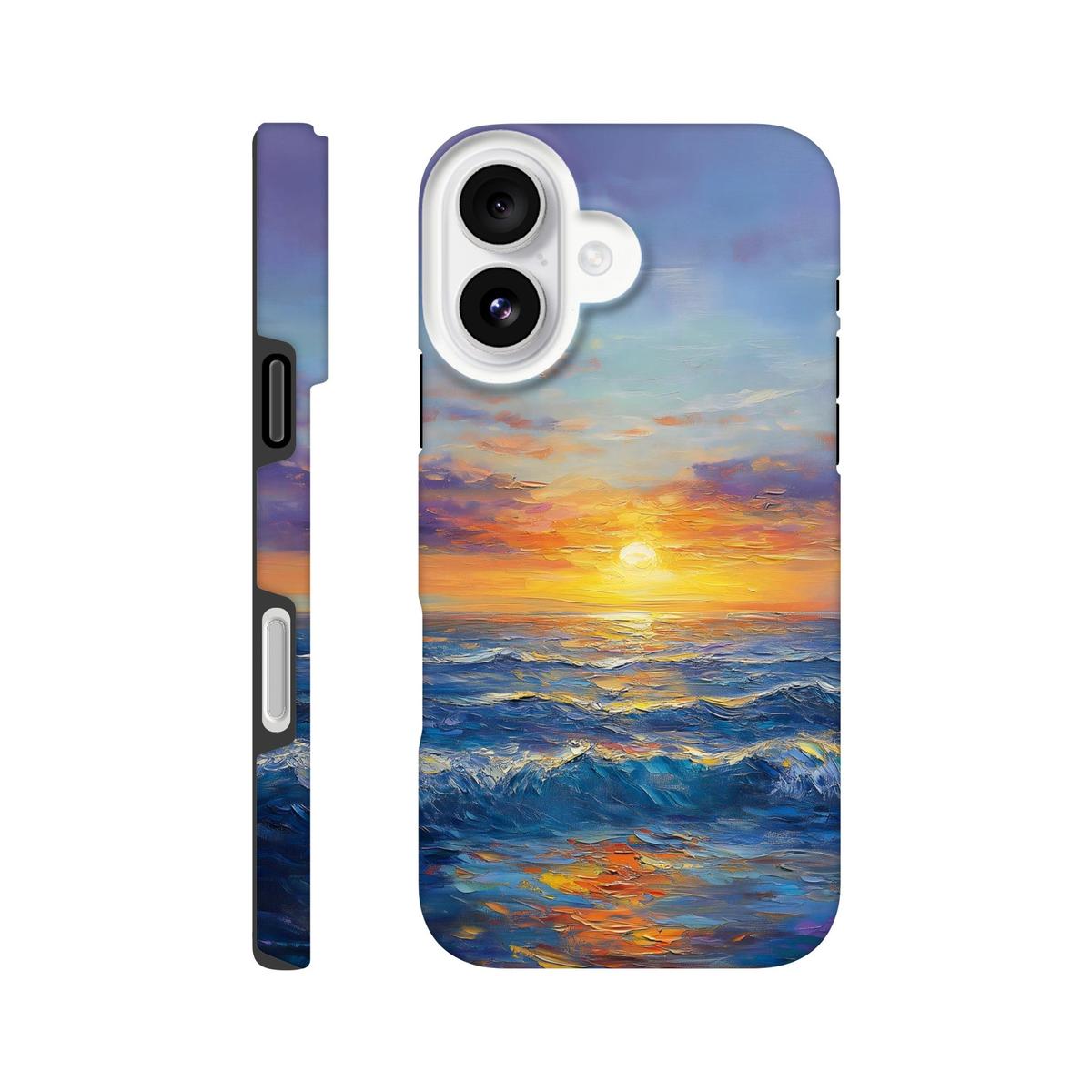 Ocean Horizon Glow | iPhone Case-MystBit Store