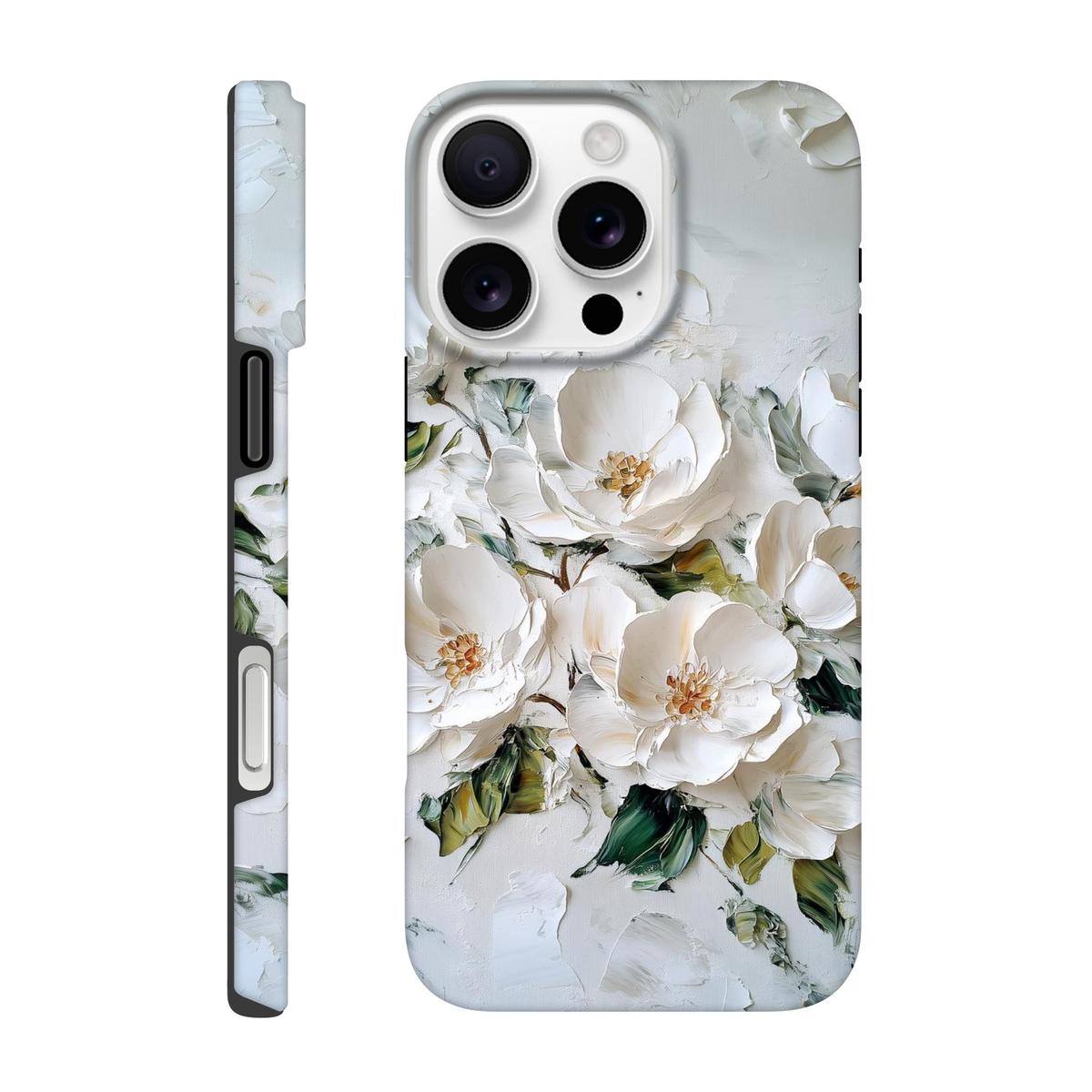 Blooming White | iPhone Case-MystBit Store
