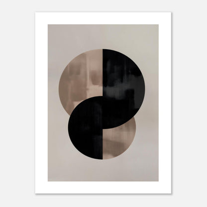 MYSTBIT ART | Abstract Divide Art Print Wall Art