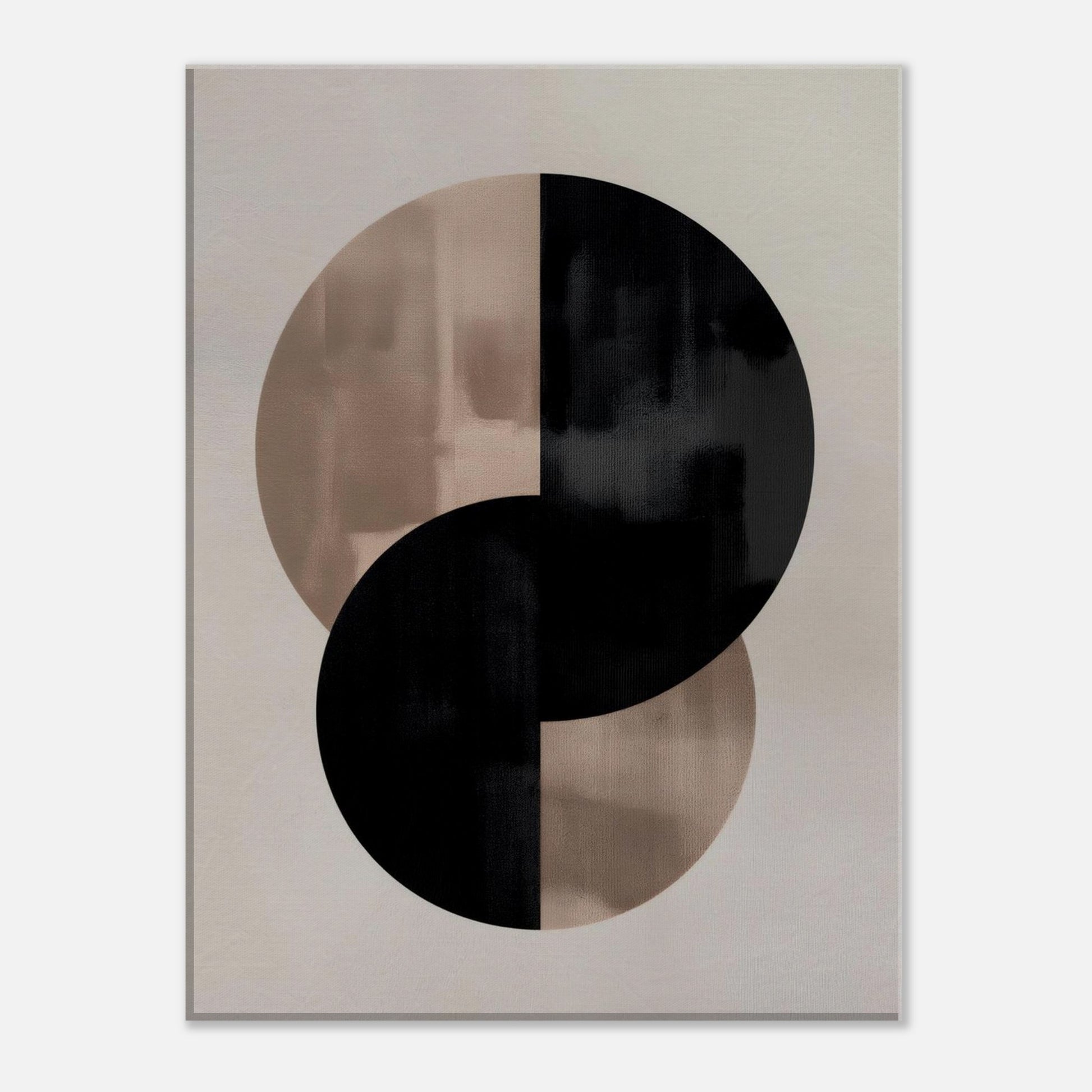 MYSTBIT ART | Abstract Divide Canvas Print Wall Art
