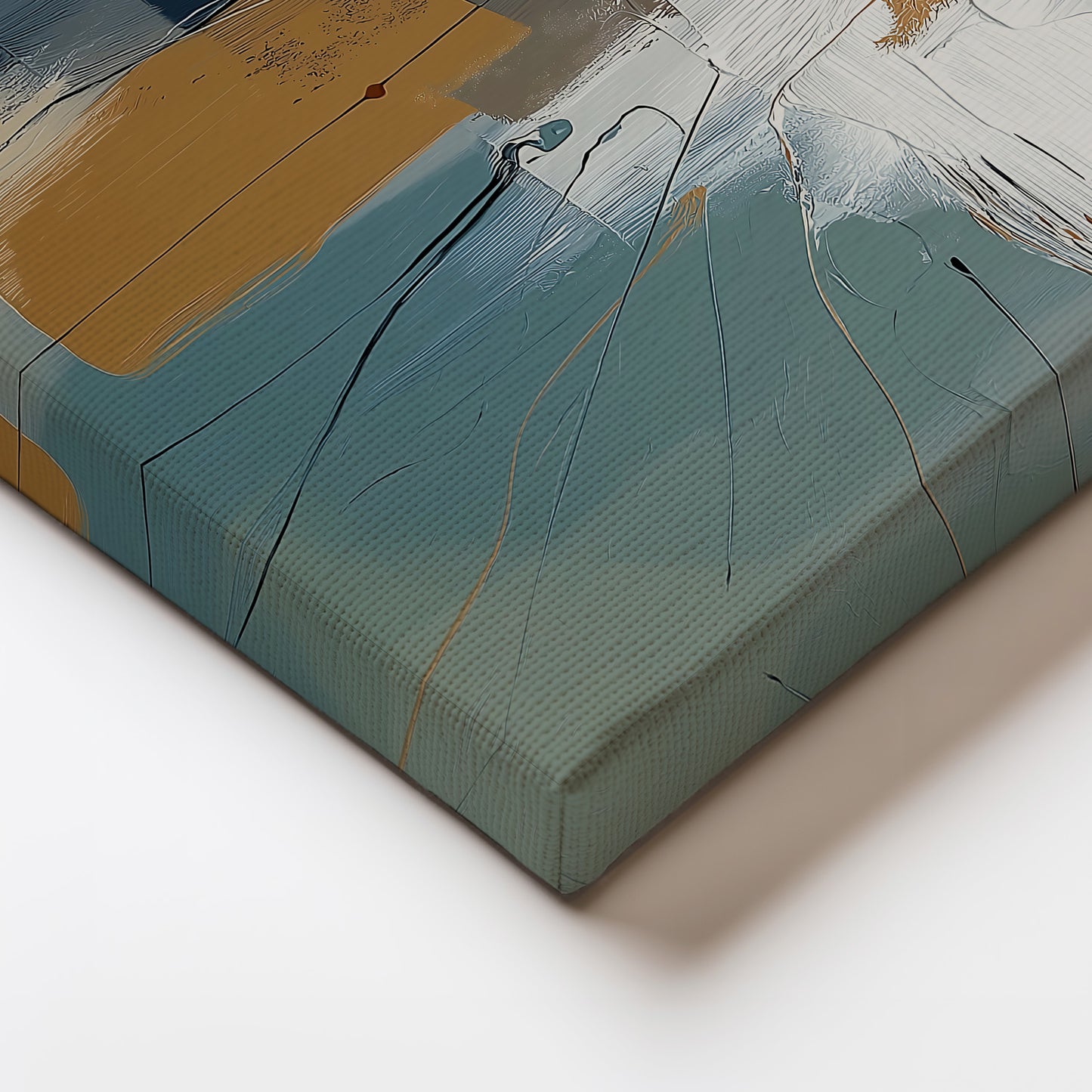 MYSTBIT ART | Abstract Geometry Canvas Print Wall Art